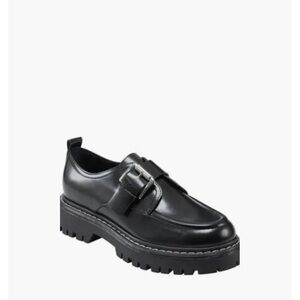 marc fisher ltd tarla leather lugged sole loafers